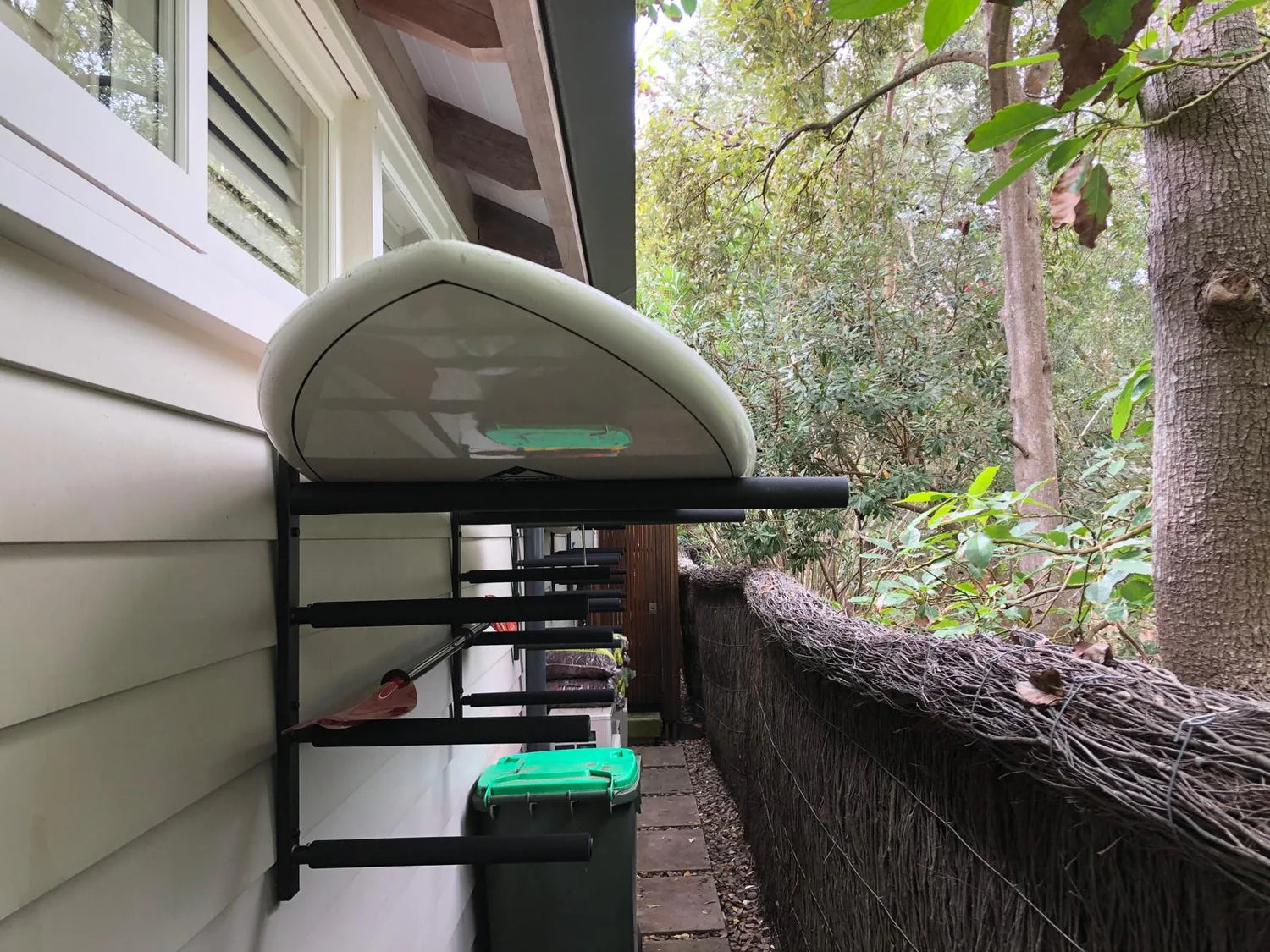 Fleximounts® Wall Mounted Heavy-Duty Universal Quad Storage Rack Set