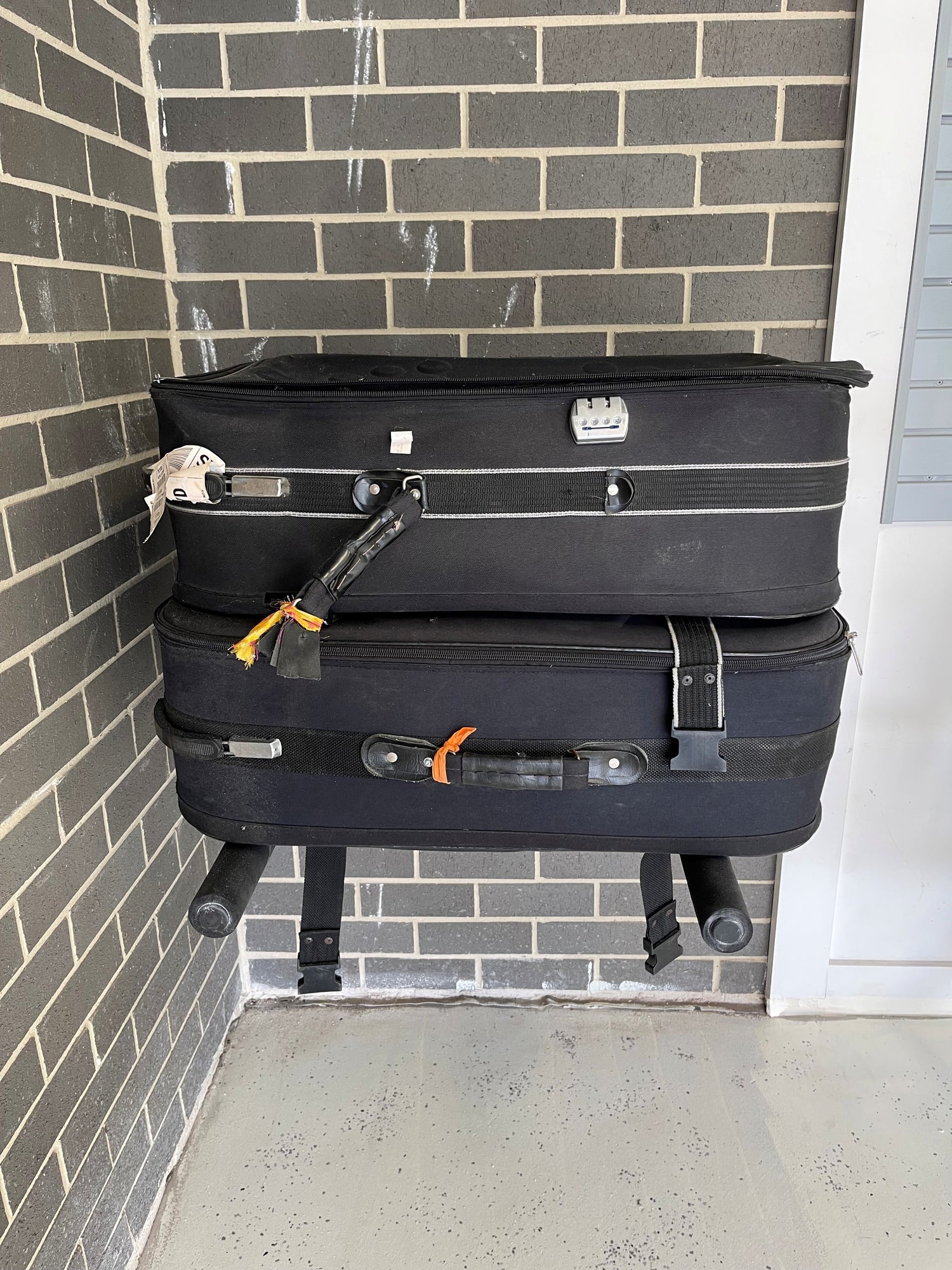 Fleximounts® Wall Mounted Car Roof Box, Kayak & SUP Storage Rack Set