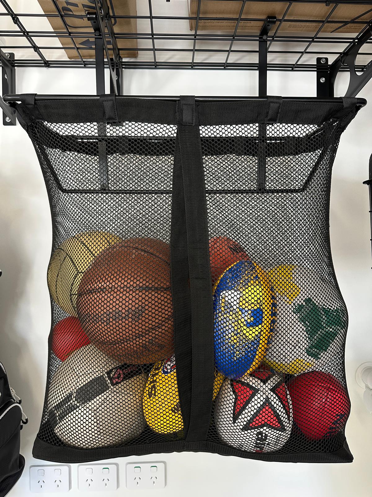 Fleximounts® Shelf Mounted Sports Storage Bag