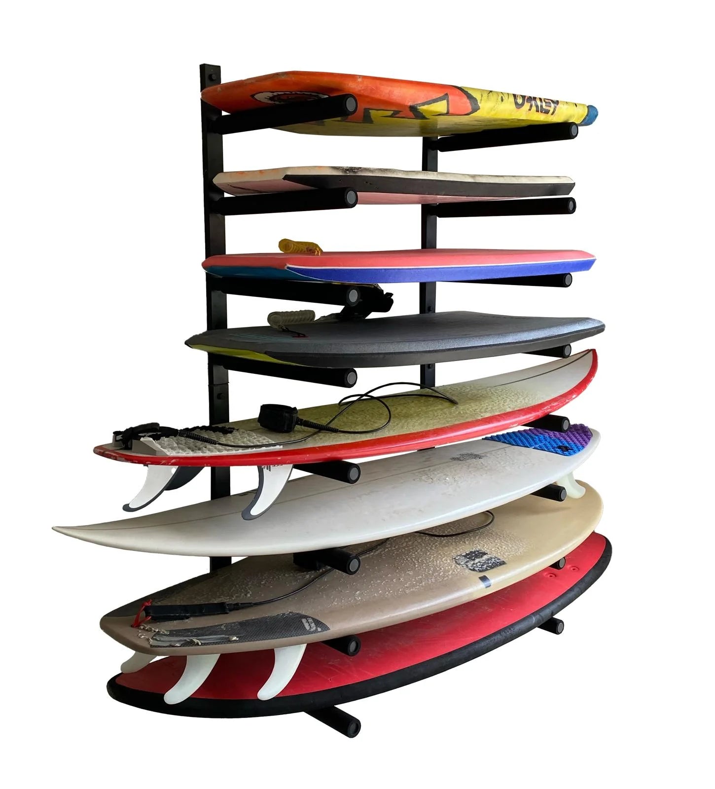 Fleximounts® Wall Mounted Heavy-Duty Universal Quad Storage Rack Set