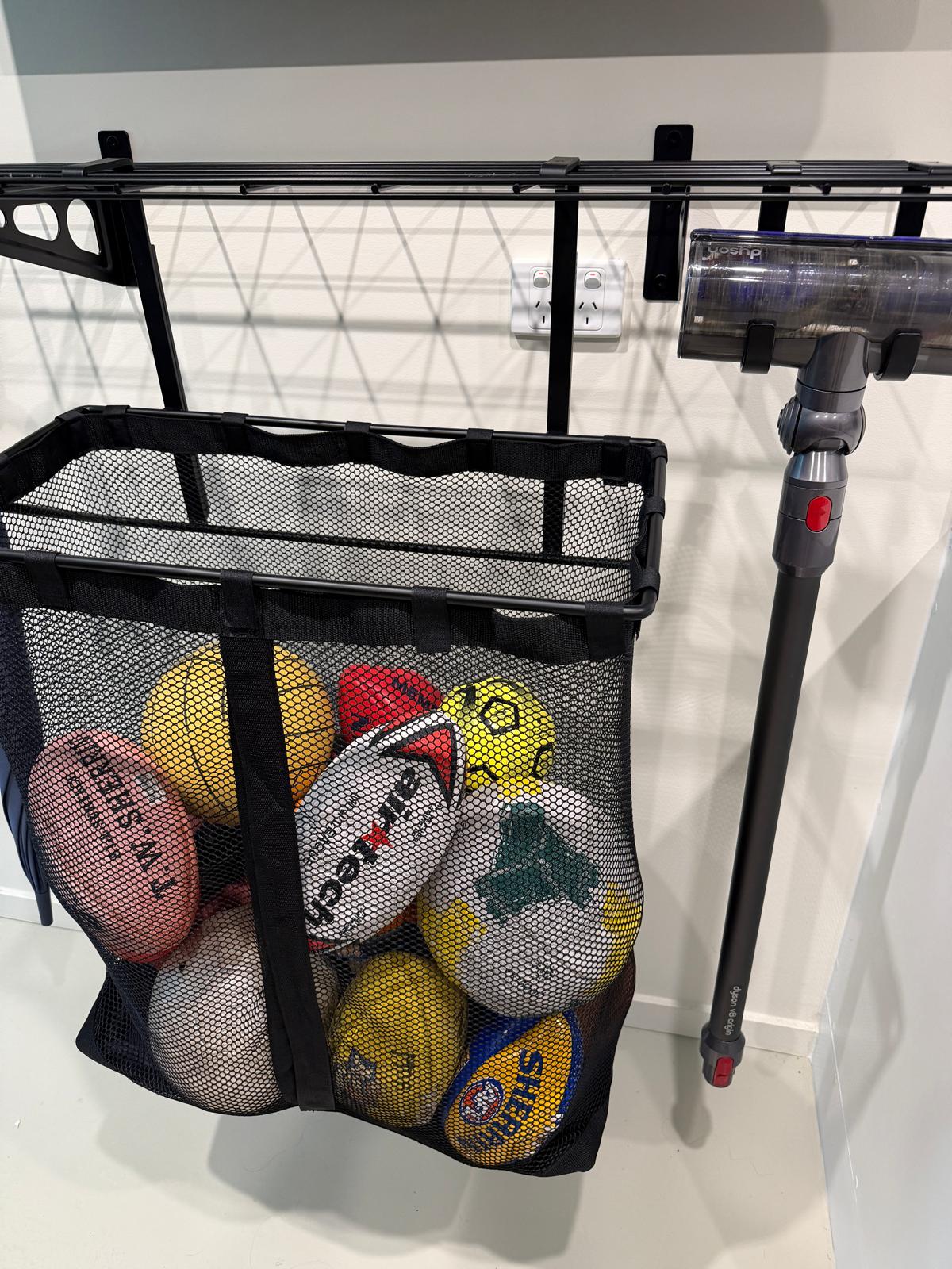 Fleximounts® Shelf Mounted Sports Storage Bag