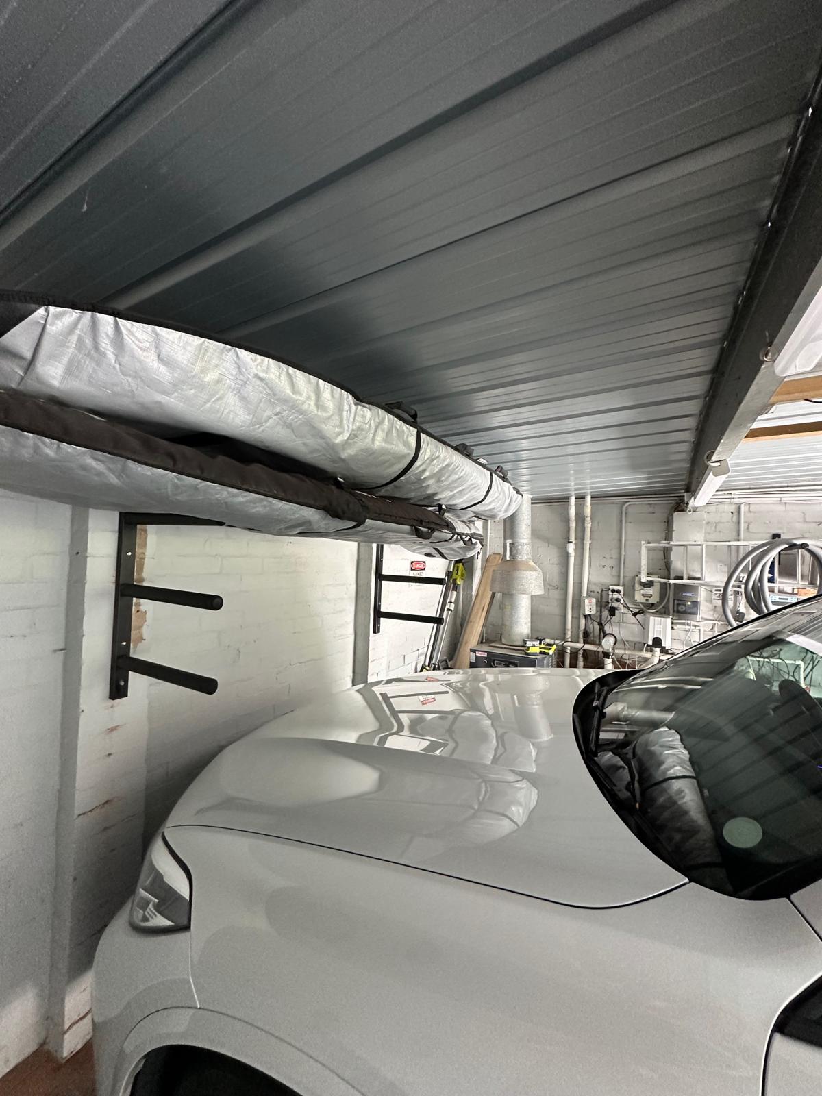 Fleximounts® Wall Mounted Heavy-Duty Universal Quad Storage Rack Set