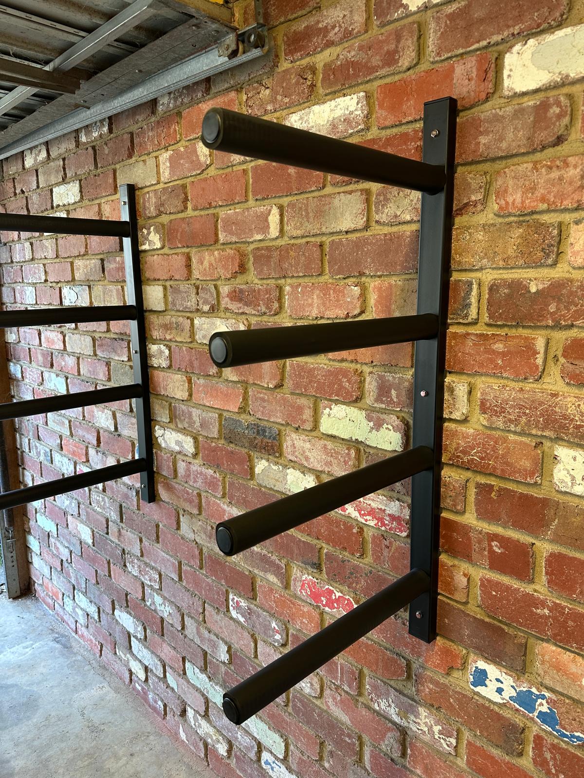 Fleximounts® Wall Mounted Heavy-Duty Universal Quad Storage Rack Set