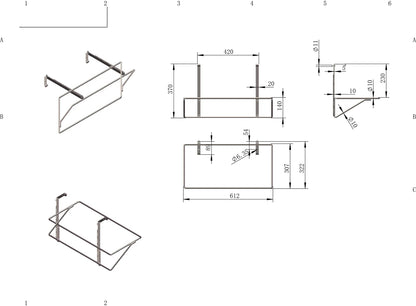 Fleximounts® Shelf Mounted Sports Storage Bag