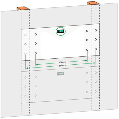 Fleximounts® Wall Shelving Extra Deep - 3660mm Length
