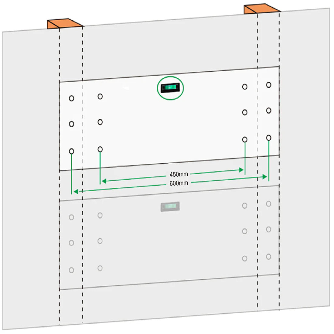 Fleximounts® Wall Shelving Standard - 3660mm Length