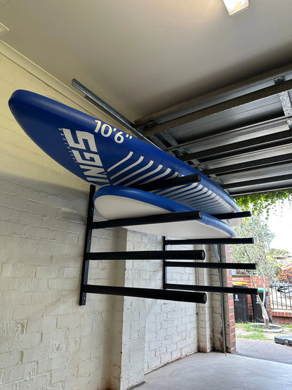 Fleximounts® Wall Mounted Heavy-Duty Universal Quad Storage Rack Set