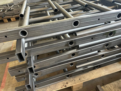 Fleximounts® Wall Mounted Heavy-Duty Universal Quad Storage Rack Set