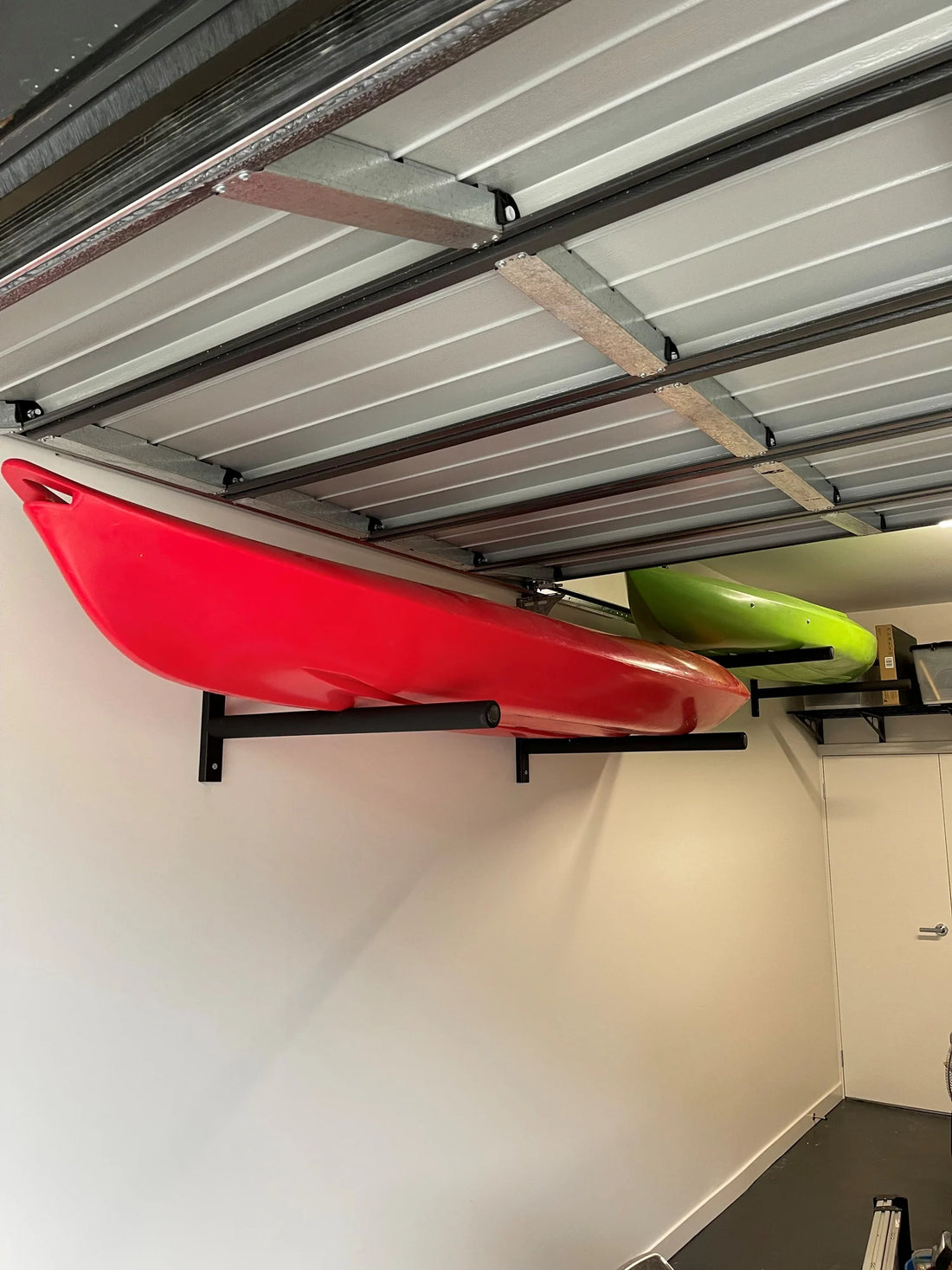 Fleximounts® Wall Mounted Car Roof Box, Kayak &amp; SUP Storage Rack Set