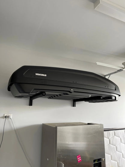 Fleximounts® Wall Mounted Car Roof Box, Kayak &amp; SUP Storage Rack Set