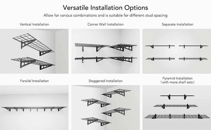 Fleximounts® Wall Shelving Standard - 3660mm Length