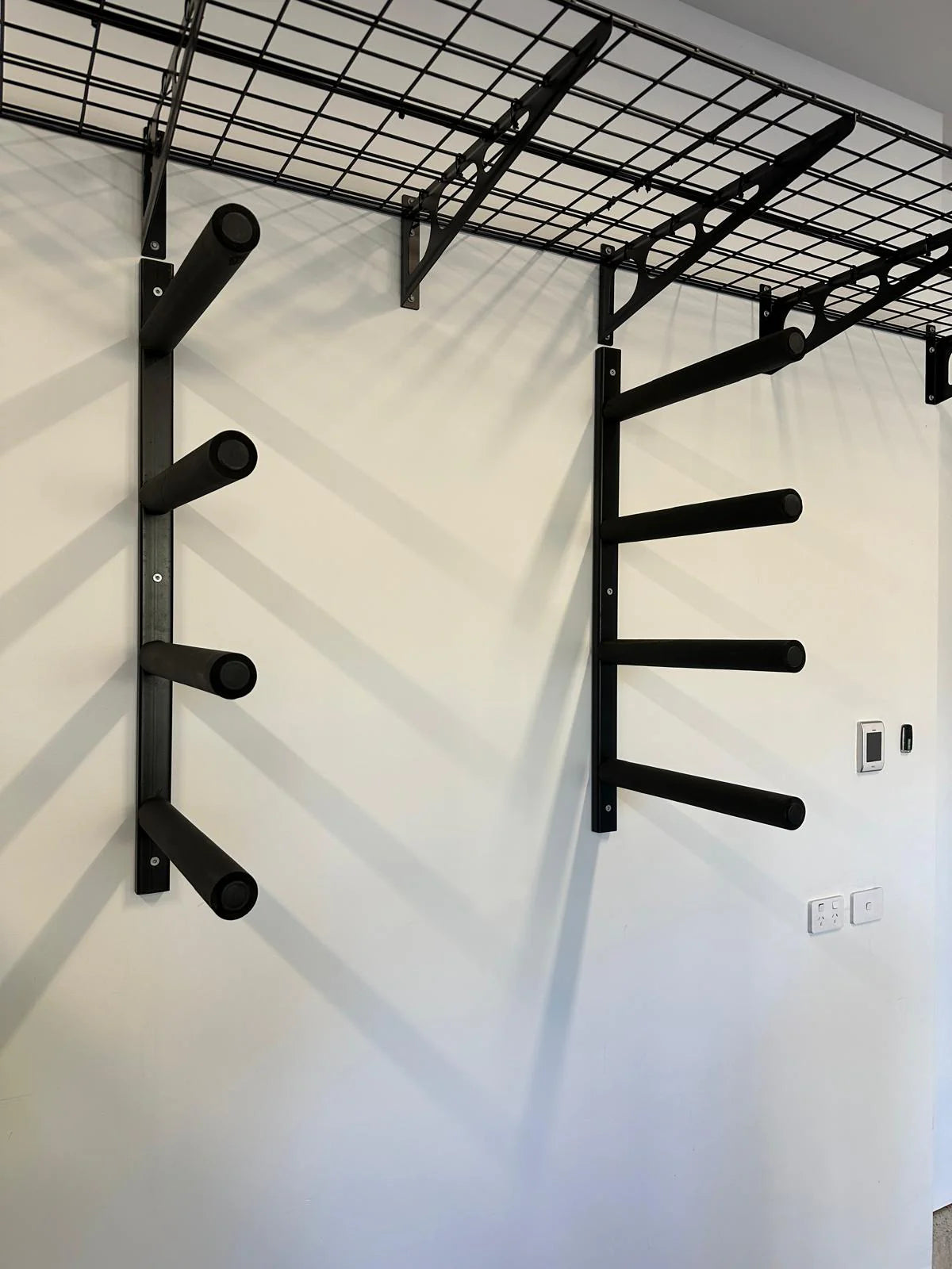 Fleximounts® Wall Mounted Heavy-Duty Universal Quad Storage Rack Set