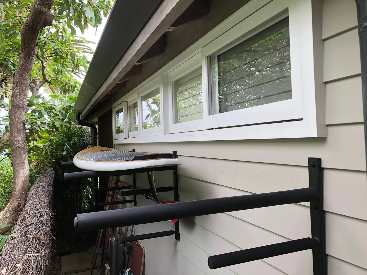 Fleximounts® Wall Mounted Heavy-Duty Universal Quad Storage Rack Set