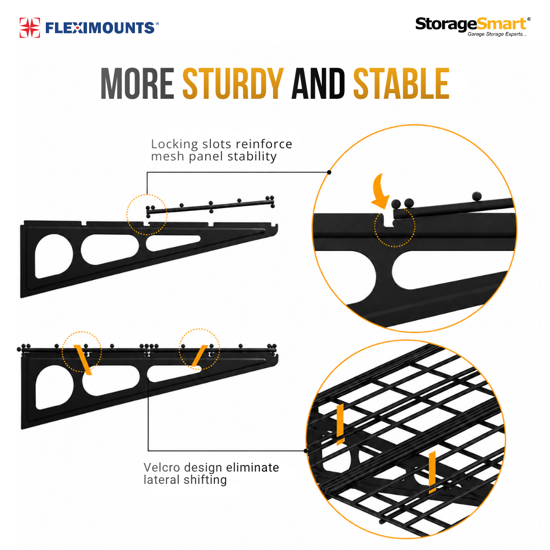 Fleximounts® Wall Shelving Standard - 3660mm Length