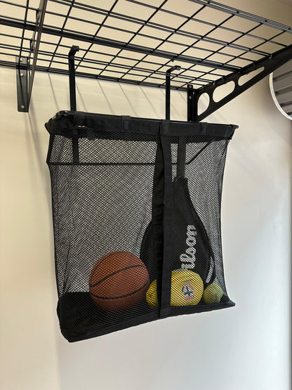Fleximounts® Shelf Mounted Sports Storage Bag