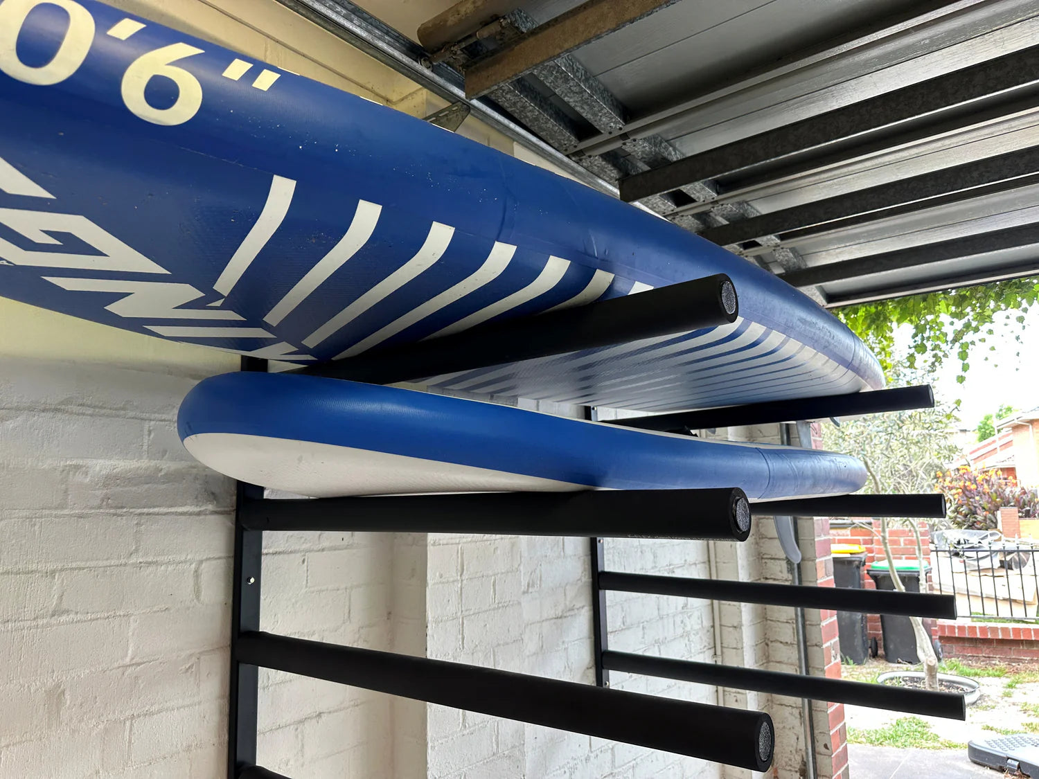 Fleximounts® Wall Mounted Heavy-Duty Universal Quad Storage Rack Set