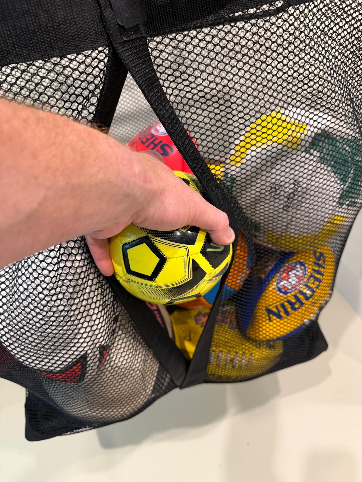 Fleximounts® Shelf Mounted Sports Storage Bag