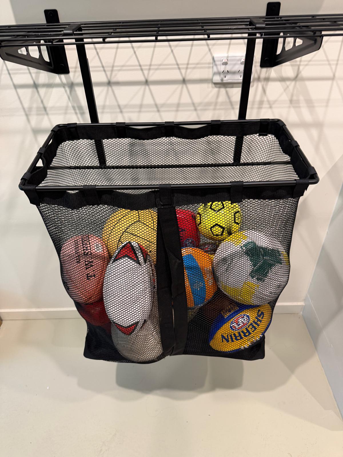 Fleximounts® Shelf Mounted Sports Storage Bag