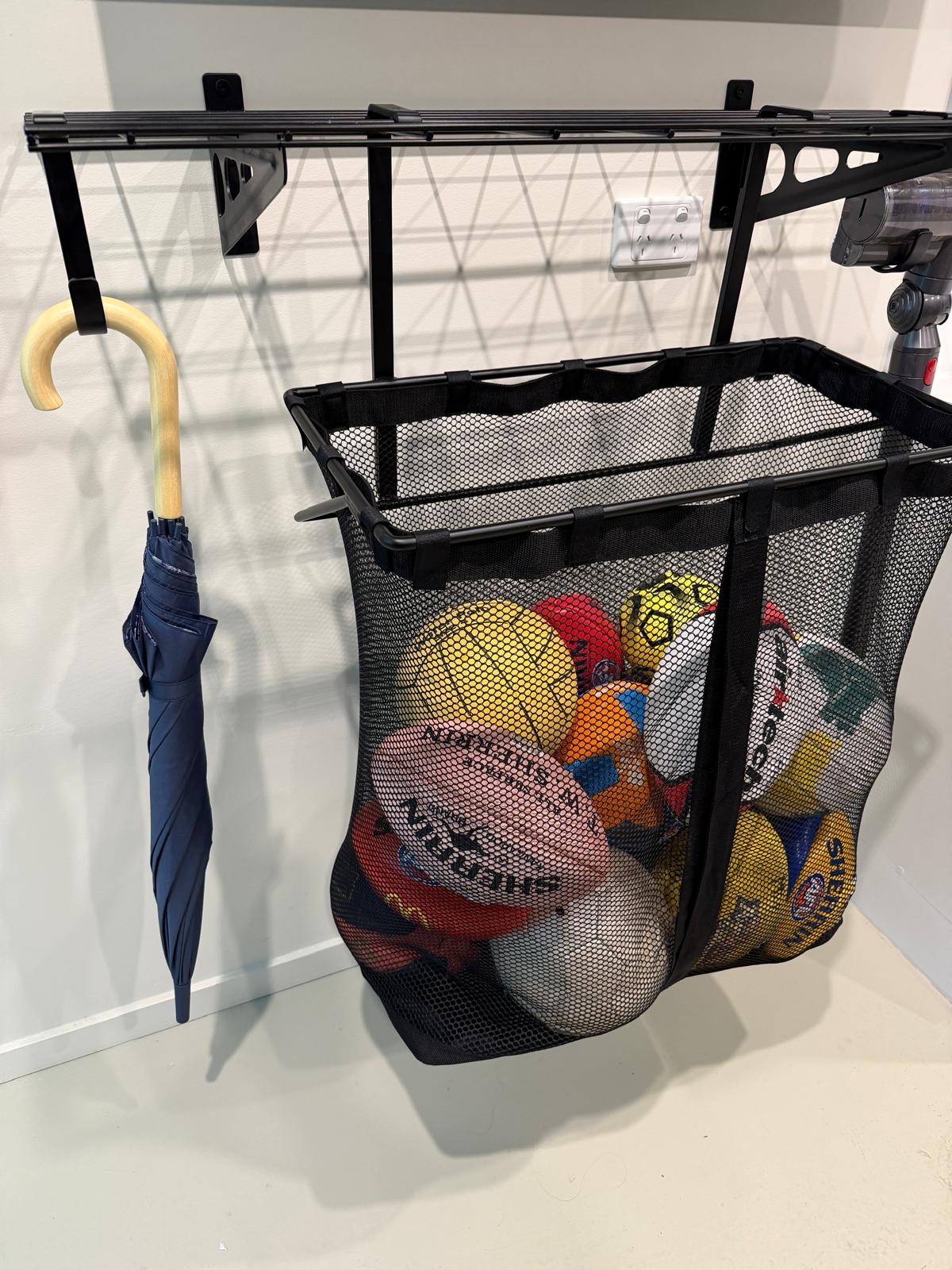 Fleximounts® Shelf Mounted Sports Storage Bag