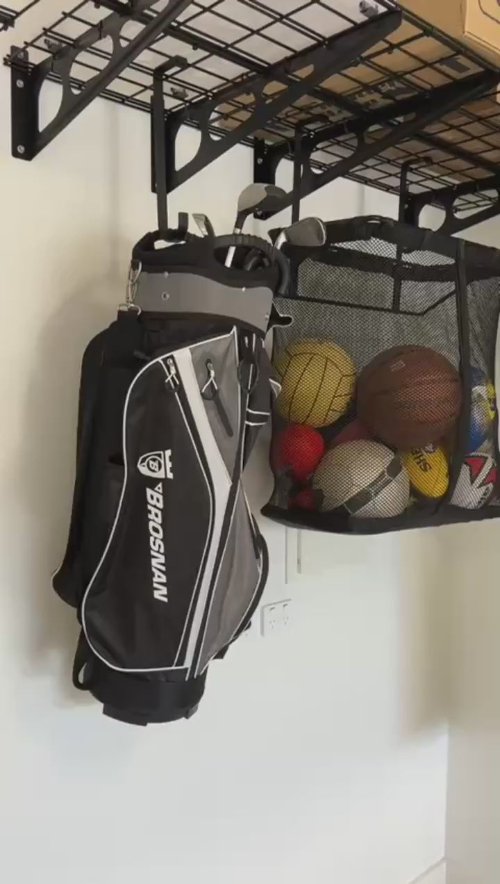 Fleximounts® Shelf Mounted Sports Storage Bag